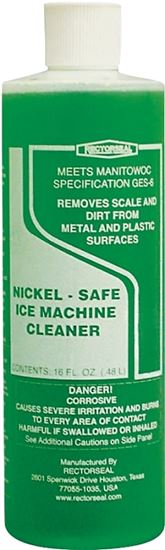 Rectorseal 88312 Ice Machine Cleaner, 16 oz, Bottle, Liquid, Green, Pack of 12