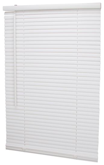 Simple Spaces PVCMB-1A Blind, 64 in L, 23 in W, Vinyl, White