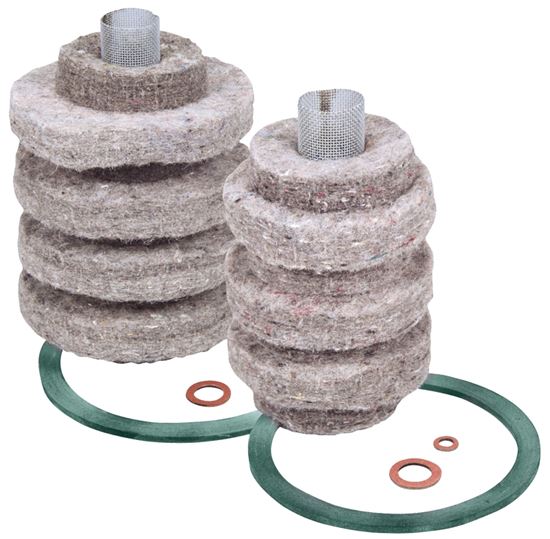 General Filters 9009 Oil Filter Cartridge, Wool Felt, 10 Filter