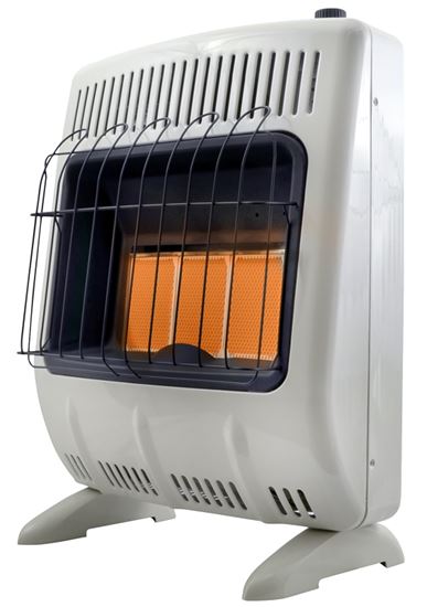 Mr. Heater F299122 Radiant Heater, Natural Gas, 20,000 BTU