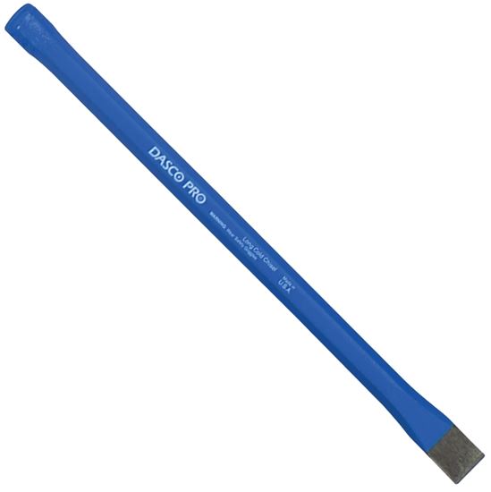 Dasco Pro 419-0 Cold Chisel, 1 in Tip, 12 in OAL, HCS Blade