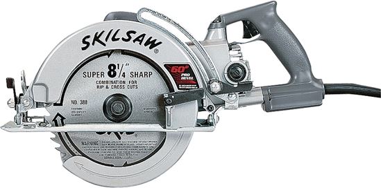 Skilsaw SPT78W-01/22 Circular Saw, 15 A, 8-1/4 in Dia Blade, 0.813 in Arbor, 0 to 60 deg Bevel