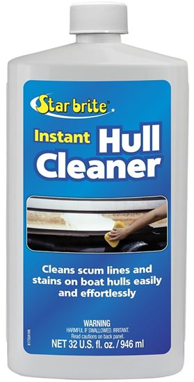 Star brite 081732PW Instant Hull Cleaner, Liquid, Sweet, Clear, 32 oz, Bottle