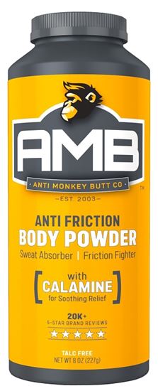 Anti Monkey Butt Regular Series 817800 Anti-Friction Powder, Powder, 8 oz Bottle, Pack of 3