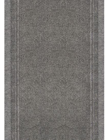 Multy Home MT1000275 Rug, 60 ft L, 26 in W, Runner, Polypropylene Rug, Gray