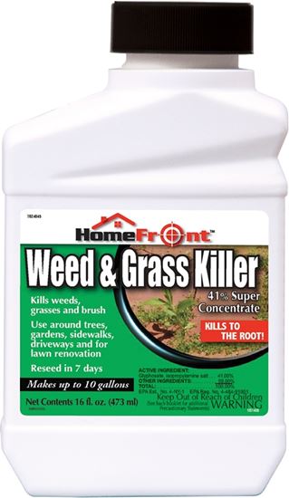 HomeFront 107460 Weed and Grass Killer, 16 fl-oz