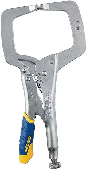 Irwin 19T C-Clamp, 2500 lb Clamping, 3-3/8 in Max Opening Size, 2-5/8 in D Throat, Steel Body