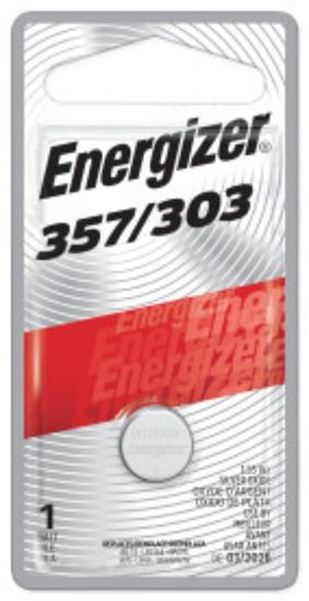 Energizer 357BPZ Coin Cell Battery, 1.5 V Battery, 150 mAh, 357 Battery, Silver Oxide, Pack of 6