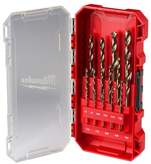 Milwaukee RED HELIX Series 48-89-2370 Drill Bit Set, 15-Piece, Steel