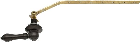 Danco 89450A Wallplate Toilet Handle, Oil Rub Bronze, For: Angled, Front or Side-Mount Toilet Tank