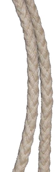 BARON 56207 Clothesline Rope, 7/31 in, 200 ft L, Cotton, Natural, 13 lb Working Load