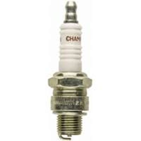 Champion L77JC4 Spark Plug, 0.027 to 0.033 in Fill Gap, 0.551 in Thread, 0.813 in Hex, Copper, For: Small Engines, Pack of 8