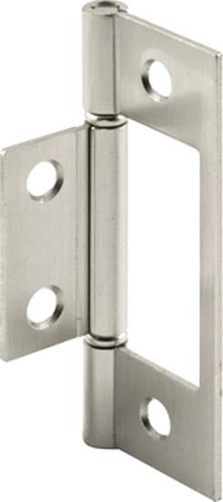 Prime-Line N 7273 Door Hinge, Steel, Satin Nickel, Pack of 6