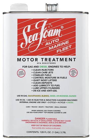 Sea Foam SF128 Motor Treatment, 1 gal Can, Pack of 4