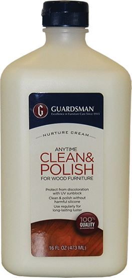 Guardsman 461500 Furniture Polish, 16 oz, Bottle, Beige, Liquid, Slight