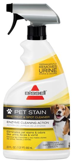 Bissell 25P7 Pet Stain and Odor Remover, Liquid, Characteristic, 22 oz, Bottle, Pack of 6