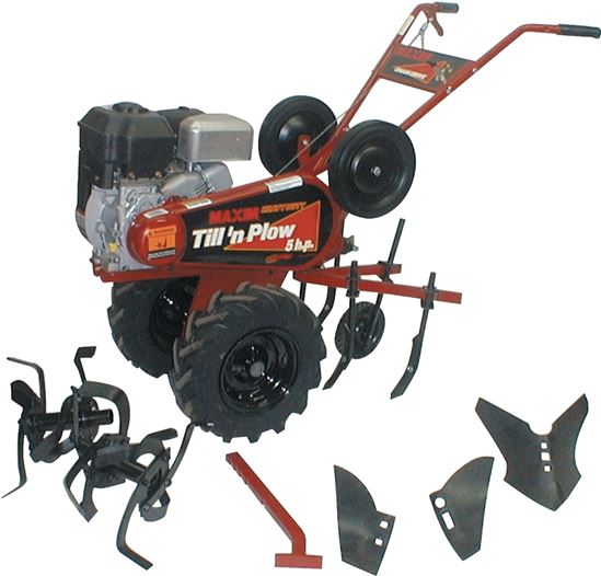 Maxim TP50H/TP50B Tiller with Accessories Package, Gasoline, 163 cc Engine Displacement, 750 Series Engine