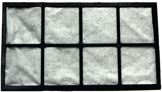 EssickAir 1051 Air Filter, 18-1/2 in L, 3/4 in W, Plastic Frame, White