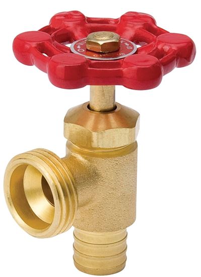 B & K ProLine Series 102-014 Boiler Drain Valve, 3/4 in Connection, PEX, 125 psi Pressure, Brass Body