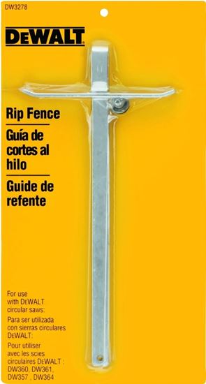 DeWALT DW3278 Rip Fence, 12-1/2 in L, 5-3/8 in W, Steel