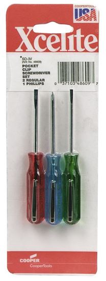 Xcelite SD3VN Screwdriver Set