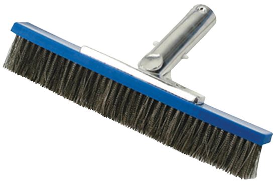 Jed Pool Tools 70-274 Pool Wall Brush, 10 in Brush, Aluminum Handle