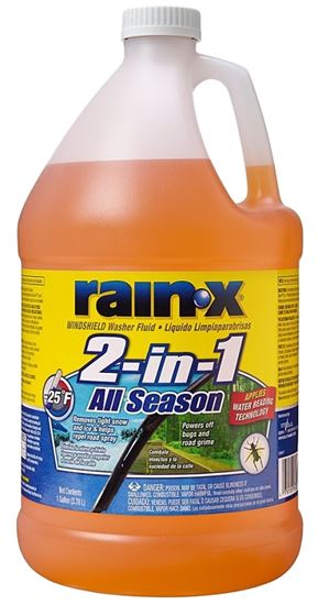 Rain-X 113645 Windshield Washer Fluid, 3.78 L, Pack of 6