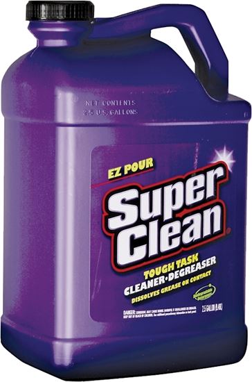 Superclean 101724 Cleaner and Degreaser, 2.5 gal Jug, Liquid, Citrus, Pack of 2