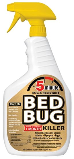 Harris GOLDBB-32 Bed Bug Killer, Liquid, Spray Application, 32 oz