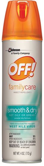 OFF! 22154 Insect Repellent I, 4 oz, Liquid, Clear/White, Pleasant