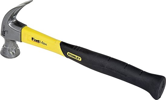 Stanley 51-505 Graphite Nailing Hammer, 16 oz Head, Curved Claw Head, HCS Head, 13 in OAL