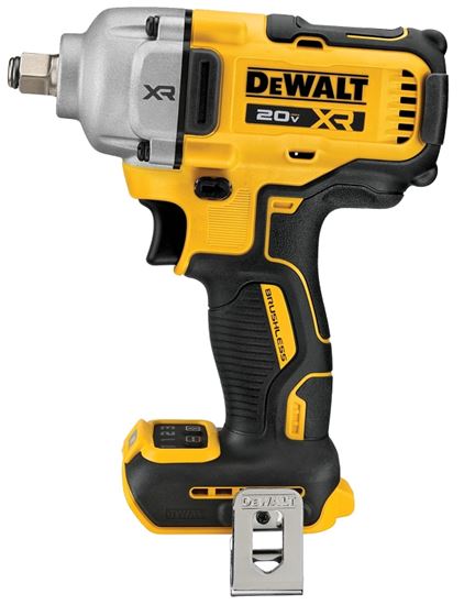 DeWALT XR DCF891B Impact Wrench, Tool Only, 20 V, 1/2 Drive, 3250 2000 rpm #VORG9963323, DCF891B