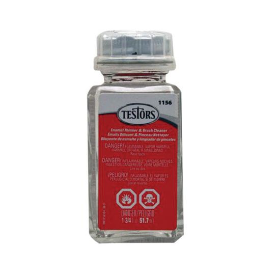  Testors 1156XT Thinner Bottle, 1.75 Fl Oz (Pack of 1