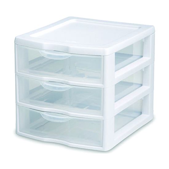 Sterilite 16 Qt Clear Stacking Storage Drawer Container (6 Pack) + 6 Qt (6  Pack), 1 Piece - Pick 'n Save