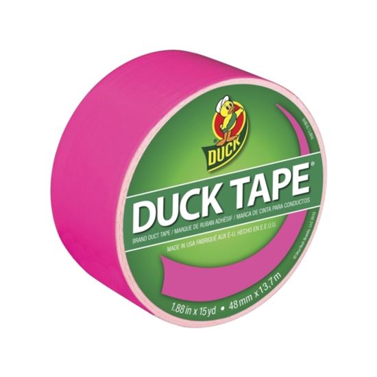 1.88 Width x 15 Yard Length Neon Pink Duct Tape