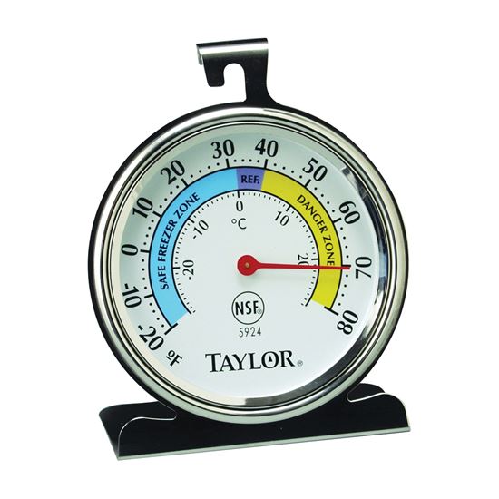 Taylor 5924 3 Dial Refrigerator / Freezer Thermometer