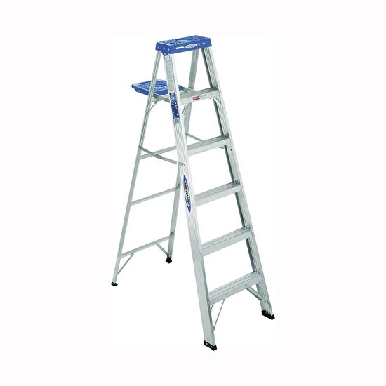 Louisville Ladder AS2104 4 ft. Aluminum Step Ladder Type I, 250 lbs. Load Capacity