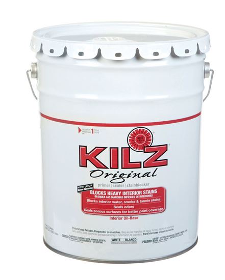 Kilz Original Oil-Based Interior Primer 5 gal. White #VSHE17380, 10000