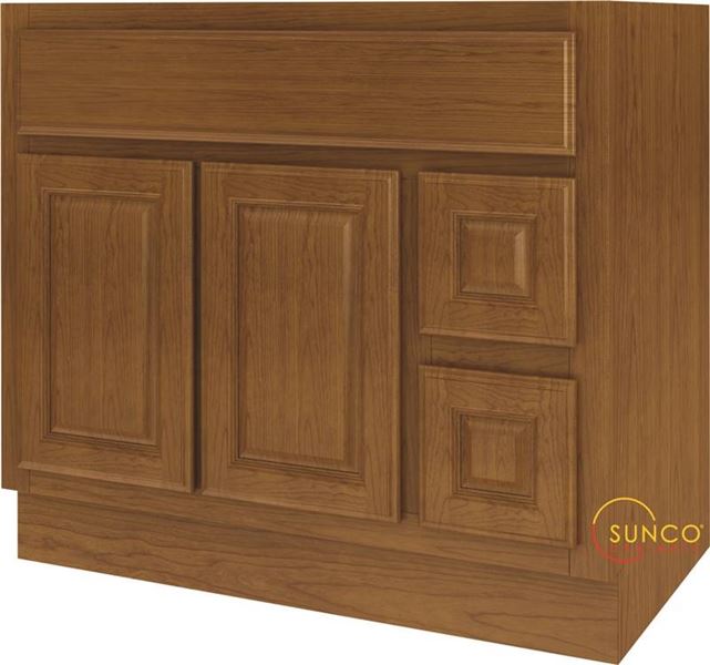 Sunco Bathroom Vanity 36 In W X 32 1 2 In H 2 Doors Brushed