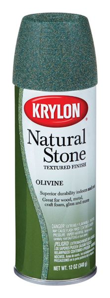 Krylon Olivine Textured Natural Stone Spray Paint 12 Oz Vshe K