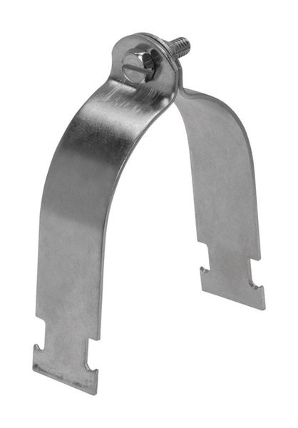 Unistrut 3-1/2 in. Dia. Conduit Clamp EMT, IMC, GRC Steel #VSHE3407491 ...