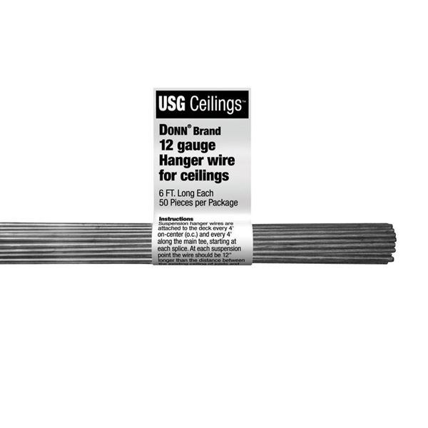 Usg Donn Brand Mineral Fiber Ceiling Grid Tie Wire 6 Ft H