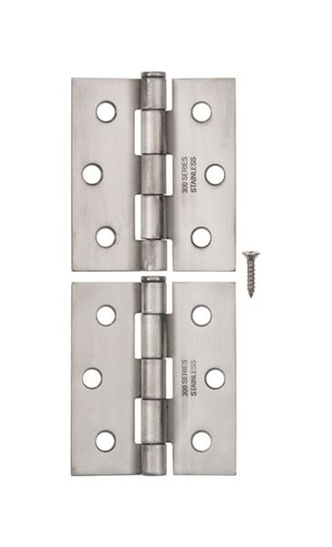 Ace Surface Mount Screen Door Hinge Silver 2 Pk Vshe5401591