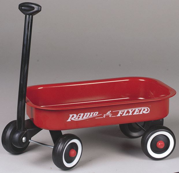 Radio Flyer Little Red Wagon 12 14 In X 7 18 In X 1 78 In Ages 2