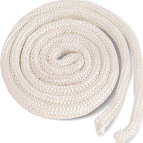 Imperial GA0169 Gasket Rope, 150 ft L, 3/8 in W, Fiberglass