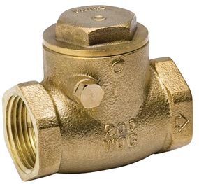 B & K ProLine Series 101-008NL Check Valve, 2 in, IPS, 200 psi Pressure, Brass Body