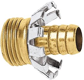 Gilmour 858014-1001 Hose Coupling, 5/8 in, Male, Brass