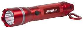 Dorcy AA35-60538-RED Flashlight, AAA Battery, LED Lamp, 500 Lumens, 2.5 mile Beam Distance, 1.25 hr Run Time, Red