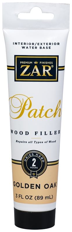 ZAR 31441 Wood Patch, Solid, Amine, Golden Oak, 3 oz Tube