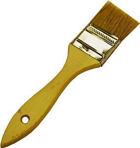 Wooster F5117-2 Paint Brush, 2 in W, 1-11/16 in L Bristle, China Bristle, Plain-Grip Handle